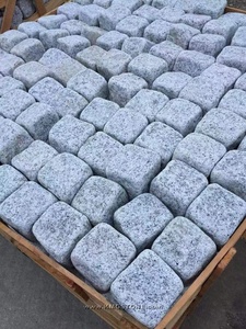 Pavé de pavé naturel G603 dégringolé ardoise extérieure et pavé de basalte pour pavés extérieurs et de parc extérieurs - Product Image 5