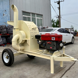 Máquina Profesional para Aserrín Diésel de 32-48 HP |   Trituradora de Madera de 0.8-1.5T/h, Máquina de Biomasa para Agricultura y Silvicultura - Product Image 6