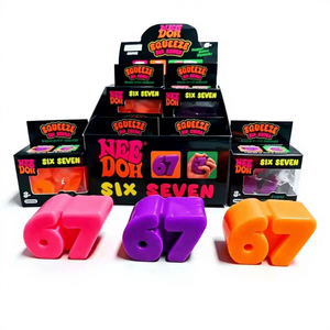 Nee-doh 67 67 Jouets sensoriels anti-stress en silicone souple pour enfants et adultes, tendance, en vrac, pour fêtes, jouet de soulagement du stress - Product Image 1