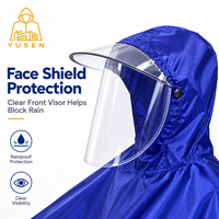 Poncho de Pluie Long Imperméable en Gros avec Capuche Couverture Complète pour Scooter, Cape de Pluie pour Déplacements Extérieurs, Fournisseur d'Usine OEM ODM Personnalisé