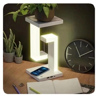 Lámpara de Escritorio de Lectura Antigravedad, Lámpara de Mesa de Levitación Magnética para Dormitorio, Estudio, Oficina, Decoración, Luz Inteligente para el Hogar