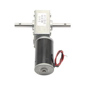 Özelleştirilebilir XYT 5840-31ZY <span class=keywords><strong>Turbo</strong></span> Sonsuz Dişli DC Motor 12-24V Düşük Hızlı Çift Aks Mili Endüstriyel Konveyör ve Mini Makineler için - Product Image 5
