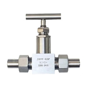 Válvula de bola de instrumentación de titanio PN64 de alta resistencia 2205 2507 TA2 de paso directo para Monel Hastelloy C276 - Product Image 4