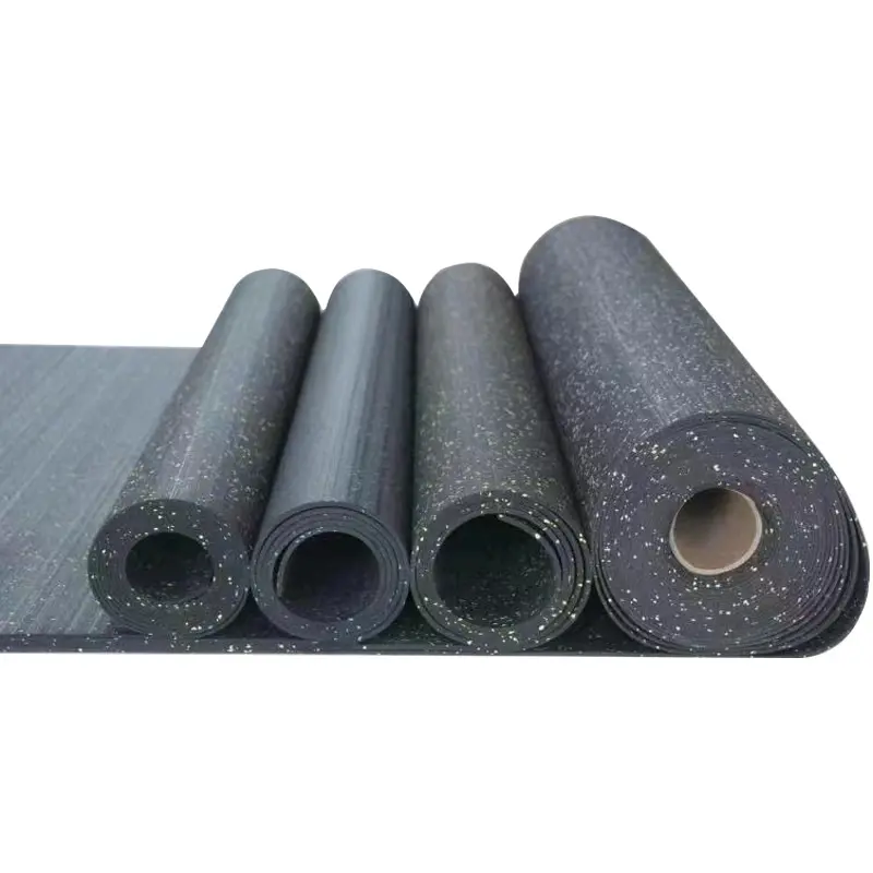 Hot sale Factory directly rubber flooring roll mat for gym and playground