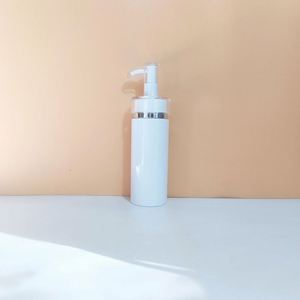 High Quality 250ml Shampoo Shower Gel Cosmetic Container <b>Plastic</b> Lotion <b>Bottles</b> With Pump - Product Image 3