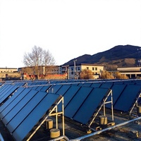 Collecteur solaire commercial à double isolation pour usage extérieur, hôtel, garage, maison, environnements extrêmement froids, classe A+++.