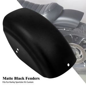 Guardabarros Trasero de Acero para Motocicleta Compatible con Harley Sportster XL 883 1200 48 <span class=keywords><strong>72</strong></span> Cafe Racer Bobber - Product Image 5