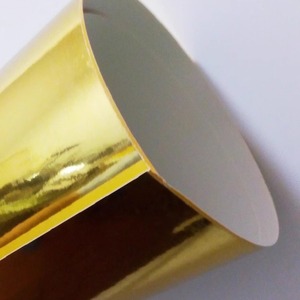 Điểm tích cực 250g vàng và bạc các tông kích thước lớn nhiều màu vàng Lá phản chiếu mờ gương vàng các tông 787*1092mm - Product Image 5