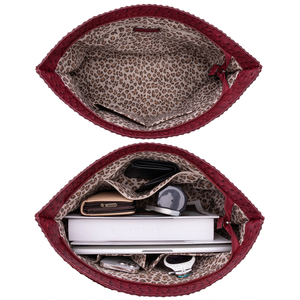 Bolso Tote de Cuero Vegano para Mujer, Gran Capacidad de 16L, Bolsos de Hombro y Mano, Forro de Algodón, para Todas las Temporadas - Product Image 4