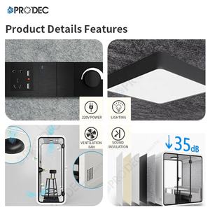 كشك هاتف صامت عازل للصوت يعمل على حماية الخصوصية - Product Image 4