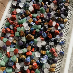 Wholesale Spiritual Raw Precious Stones Natural Colorful Mixed Quartz Crystal Rough Stone For Decor