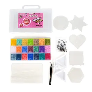 CC21 DIY anak-anak Seni dan Kerajinan tidak beracun Fuse Perler Beads 21 warna Artkal beads kit