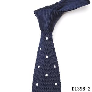 Yili Chine Fournisseur Personnalisé Polyester Soie Blanc <span class=keywords><strong>Bleu</strong></span> <span class=keywords><strong>Marine</strong></span> À <span class=keywords><strong>Pois</strong></span> Point Cou Personnalisé Tricot <span class=keywords><strong>Cravate</strong></span> - Product Image 5