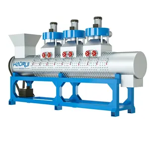 Plastic Bottle Recycling Machine PET Bottle Label Remover New Including Motor PLC Pump Gearbox Engine Gear Manufacturing Plant