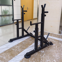 Support de Squat Robuste en Fer de Haute Qualité, Banc de Musculation Libre, Support de Squat Domestique, Cadre de Musculation, Support de Barre de Fitness
