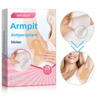 Patch absorbant la transpiration sous les aisselles unisexe, autocollant ultra-fin absorbant la sueur, anti-odeur plantaire, absorption de l'humidité, patch doux