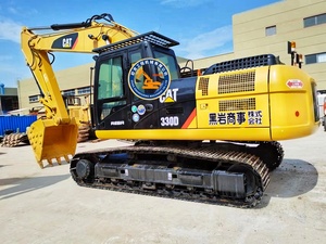 Excavadora hidráulica de cadenas CAT 330D de 30 toneladas usada de alta calidad en excelentes condiciones para construcción - Product Image 4