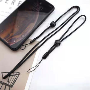 Sangle de porte-clés longue lanière d'impression, lanière de cou pour clés, lanière noire pour clés, collier porte-clés - Product Image 5