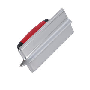 Truelle à béton en acier inoxydable de qualité industrielle, spatule, outils de construction, truelle à rainurer en alliage de zinc - Product Image 4