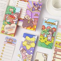 Notas Adhesivas Kawaii Personalizadas al por Mayor, Notas Adhesivas para el Diario Escolar, Blocs de Notas