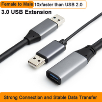 LUNG KAY 10M 15M USB-Verlängerungskabel-Signal verstärker 5 Gbit/s Daten übertragung 3.0 Aktives Verlängerung kabel Stecker zu Buchse für Laptops