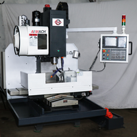 Fraiseuse CNC universelle verticale HIPOW XK7126 avec commande GSK, broche BT40 8000 tr/min, tête diviseuse 4 axes, charge 200 kg