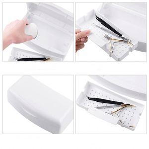 Boîte de désinfection pour outils à ongles en direct d'usine - Kit de trempage et de stérilisation à l'alcool pour <span class=keywords><strong>le</strong></span> nettoyage des équipements à ongles - Product Image 3