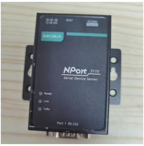 Serveur de périphériques série MT-NPort 5110, nouvelle marque, 1 port RS-232, convertisseur Ethernet 10/100 Mbps pour systèmes d'automatisation industrielle - Product Image 2
