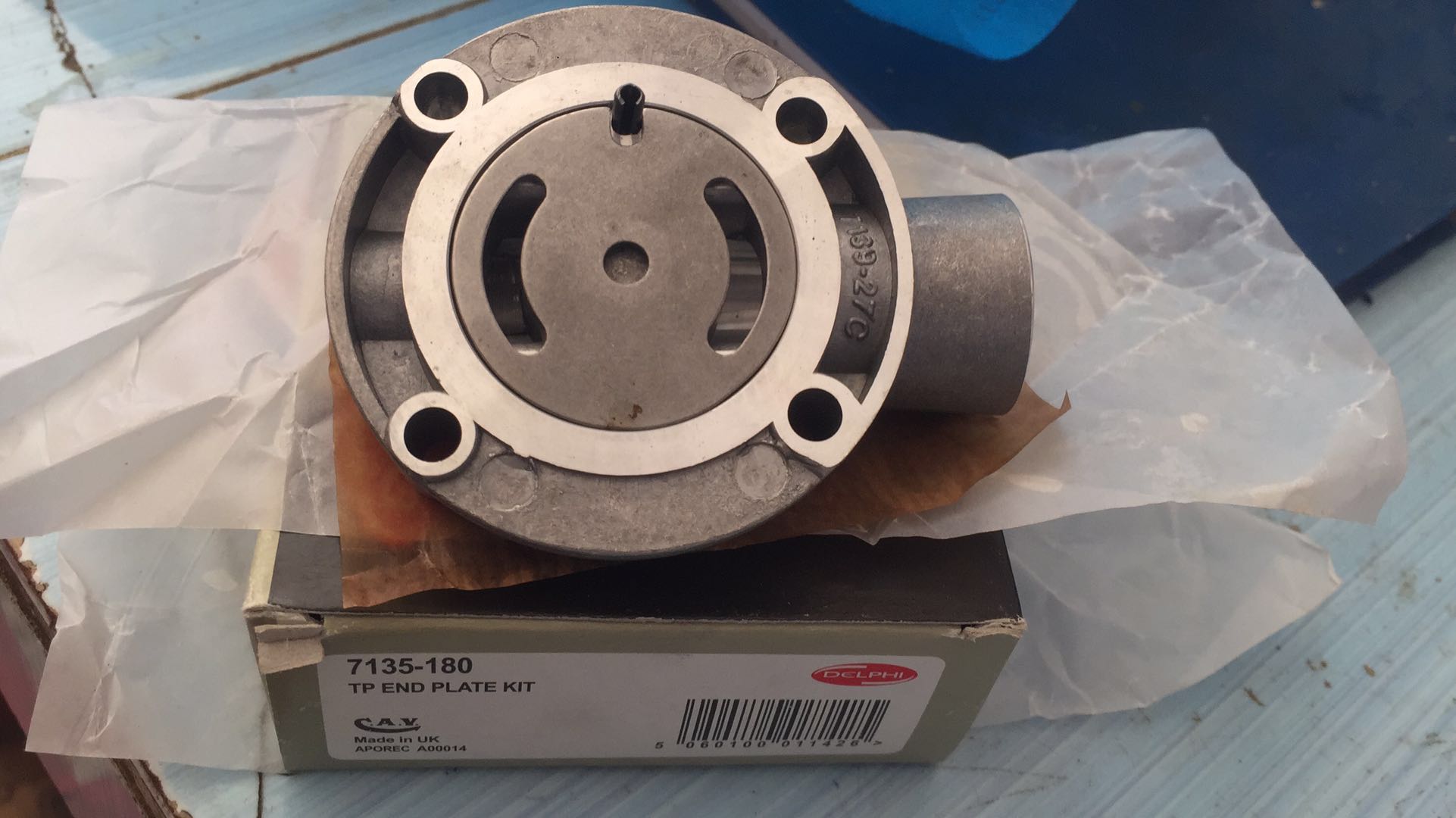 7135-180 end plate Aluminum cover 7135180 for pump