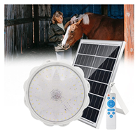 Usine directe nouveau plafonnier solaire d'intérieur avec télécommande 30W 40W 50W 100W 150W 200W lumière solaire maison intérieure