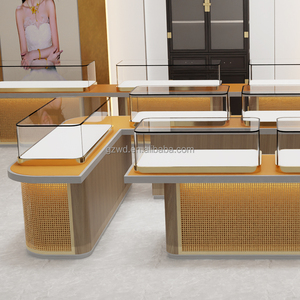 Offre Spéciale haut de gamme bijoux verre vitrine en bois mode bijoux boutique vitrine armoire centre commercial comptoir bijoux kiosque meubles - Product Image 1