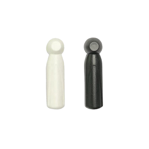 Anti-Theft Hard Tag 46mm Black and White ABS Material for EAS Systems Supermarket Clothing Store - Product Image 3