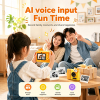 Appareil photo en plastique personnalisé pour enfants, OEM, photos haute définition et enregistrement vidéo 1080P, cadeau d'anniversaire pour les enfants de 4 à 14 ans