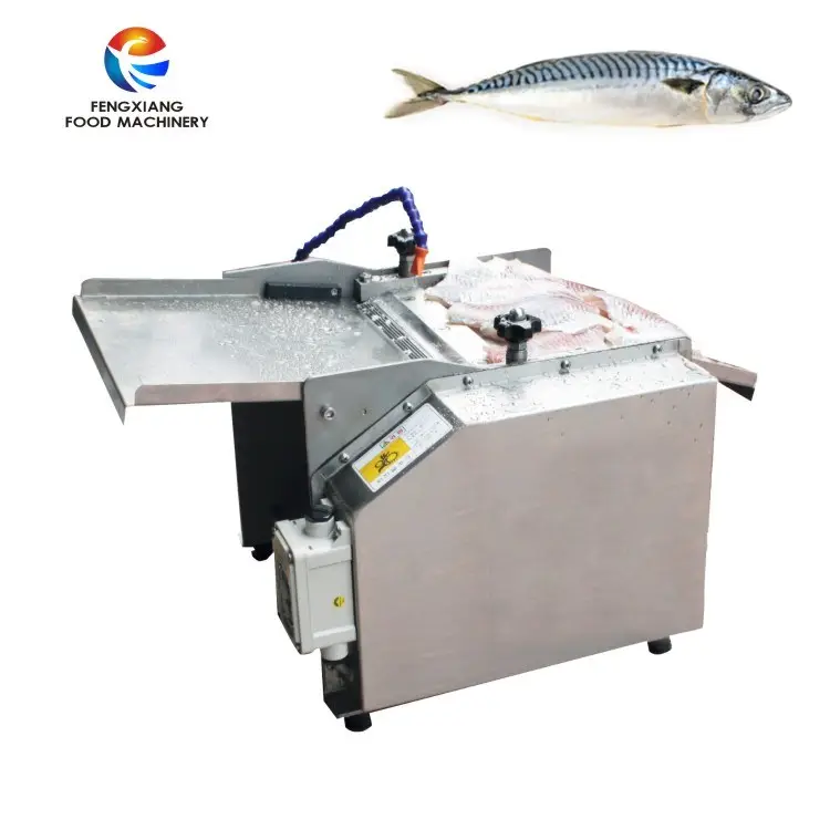 Espingarda automática elétrica industrial da tilapia do peixe salmão skinner