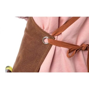 Échantillon gratuit : Tablier de charpentier robuste pour hommes et femmes, tablier à outils en toile cirée imperméable, idéal pour la cuisine, le jardin, la poterie - Product Image 5