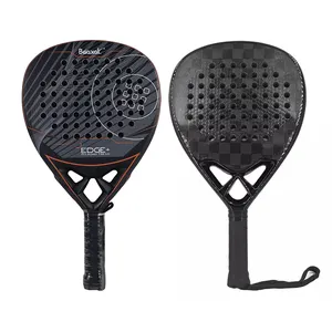 Nhà sản xuất chuyên nghiệp OEM tùy chỉnh thiết kế giá rẻ bán buôn 3K Vợt Tennis sợi carbon padel raquets mái chèo