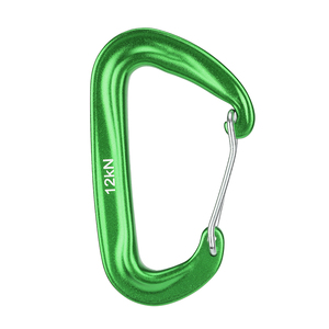 Ganchos de mosquetón de aluminio ligeros y resistentes 12KN para gimnasio al aire libre, hamacas para acampar, uso versátil de llaveros - Product Image 3