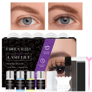 Kit de permanente et rehaussement de <span class=keywords><strong>cils</strong></span> Flora Ruby Wild – Produits professionnels pour un rehaussement de <span class=keywords><strong>cils</strong></span> longue durée - Product Image 1