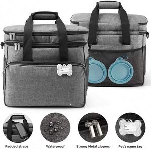 BSCI factory Custom Logo Waterproof Pet Weekend Travel Bag Large Portable Dog <b>Training</b> Pouch <b>Treat</b> Bag - Product Image 2