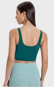 Débardeur de sport <span class=keywords><strong>pour</strong></span> femme, couleur unie, doux, ajusté, <span class=keywords><strong>pour</strong></span> la salle de sport, <span class=keywords><strong>le</strong></span> yoga, <span class=keywords><strong>le</strong></span> fitness, soutien-gorge de sport - Product Image 6