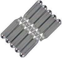 Capsule de CO2 jetable en acier antirouille de 16 g avec filetage 3/8, pour gonfleur de pneus de vélo, fabrication OEM depuis 15 ans