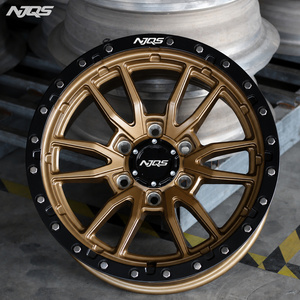 NJQS Dövme Yüksek Kaliteli Özel Modifiye Yolcu Araba Jantı Alüminyum Alaşımlı Jant 4 5 6 Delikli 16 17 İnç KIA Wrangler RAPTOR için - Product Image 6