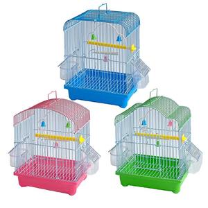 En çok satan taşınabilir kuş kafesi büyük boy dayanıklı Metal kuş kafesi ucuz asılı Pet taşıyıcılar yetiştiriciliği - Product Image 2