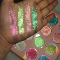 Wholesale Daily Party Professional Verwenden Sie langlebige Pigment Matte Shimmer Mix Neutrale warme Töne Lidschatten-Palette mit Spiegel