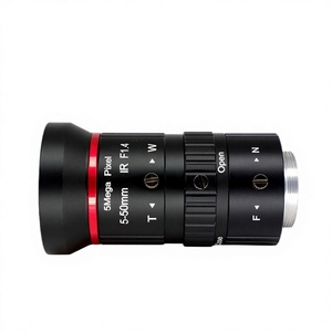 Objectif varifocal 10x, 5-50 mm, 5 mégapixels, 1/2,7 pouces, monture CS, iris manuel, objectif zoom manuel pour caméra M925 - Product Image 4