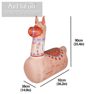 AirMyFun Offre Spéciale bâche gonflable en PVC personnalisée <span class=keywords><strong>poney</strong></span> rebondissant de course de chevaux jouets de saut gonflable en PVC pour enfants - Product Image 3