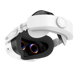 Correa de Cabeza Ergonómica de Gran Capacidad y Larga Duración para VR, Accesorio para Juegos con Batería de 10000mAh, Cableada, para <span class=keywords><strong>Meta</strong></span> <span class=keywords><strong>Quest</strong></span> 2/3/3s - Product Image 2