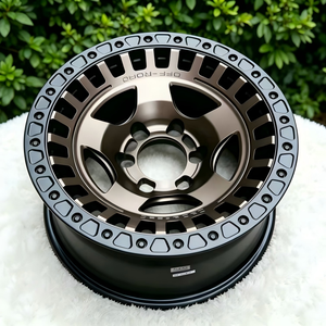 <span class=keywords><strong>ล้อ</strong></span>อัลลอยสำหรับรถ SUV และรถกระบะ ขนาด 17x9 นิ้ว 6 รู 139.7 PCD 4x4 สำหรับออฟโรด ดีไซน์ 5 ก้าน รุ่น KCDX021 - Product Image 6
