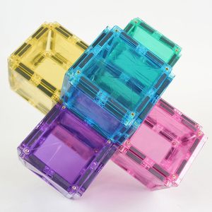 Nouvelles idées <span class=keywords><strong>de</strong></span> produits Jouets Montessori Tuiles magnétiques <span class=keywords><strong>de</strong></span> <span class=keywords><strong>construction</strong></span> 3D Apprentissage STEM Blocs <span class=keywords><strong>de</strong></span> <span class=keywords><strong>construction</strong></span> magnétiques magiques pour enfants - Product Image 2