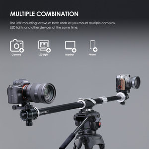 Bras d'extension pour trépied RAUBAY, bras fixe horizontal pour la photographie aérienne et de dessus, en aluminium robuste - Product Image 5